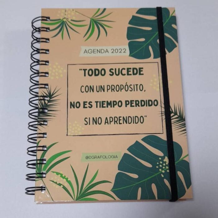 Agenda 2022 Hojas